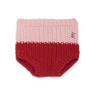 Red Knitted Baby Culottes