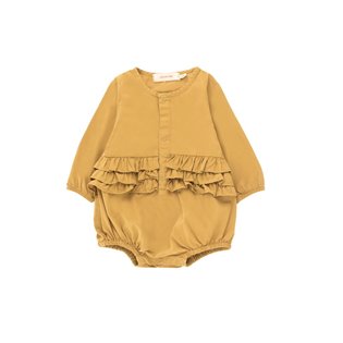 Solid Frills Body - Mustard