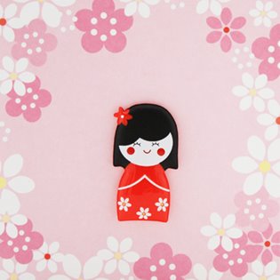 China Doll - Jelly Moulds Card