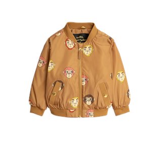 Monkey Baseball Jacket - Brown