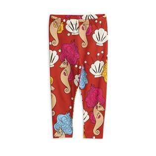 Seahorse Leggings - Red