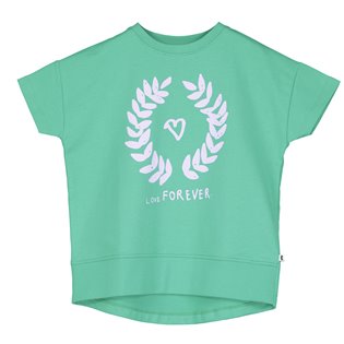 Beau Loves Short Sleeve Square Sweater - Garland