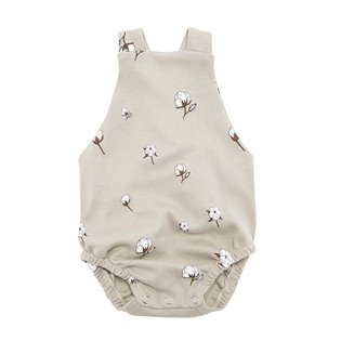 Cotton Flower Bloomer With Braces