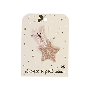 Shooting Star - Hair Clip - Pink - Capal Rose Nude