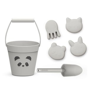 Dante Beach Set - Panda Dumbo Grey