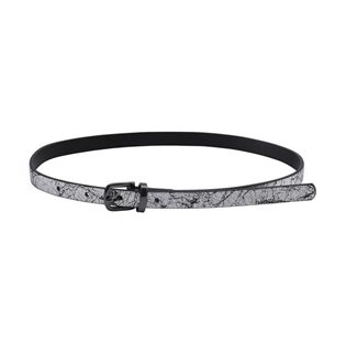 Molo Girls Neddy Belt - Cracked Silver