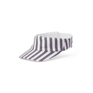 Graham Visor - Stripe - Navy/Creme De La Creme