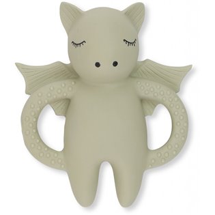 Teeth Soother Bat - Light Grey