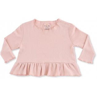 New EBI Frill Blouse - Cameo Rose