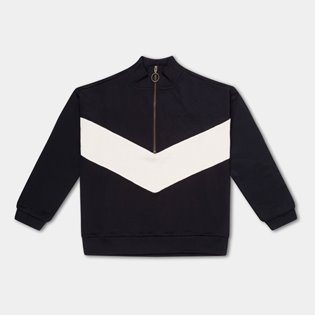 Track Sweater - Thunder Black