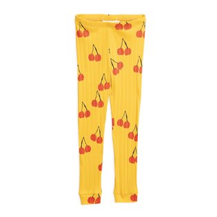 Cherry Leggings - Yellow