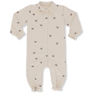 Onesie With Collar - Cherry / Blush