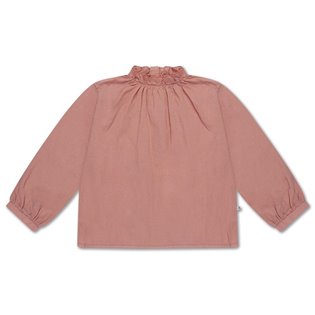 Ruffle Blouse Powder Peachy