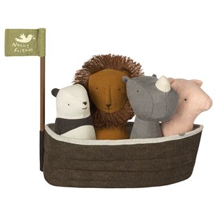 NOAH`S ARK WITH 4 RATTLES