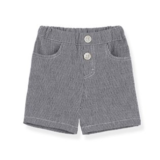 Lazzaro Bermuda Shorts - Blue Notte