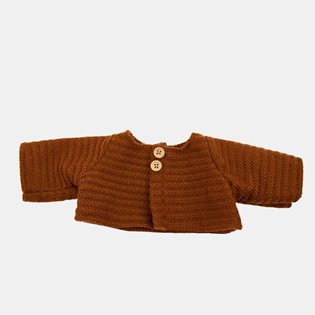  Dinkum Doll Cardigan - Chestnut