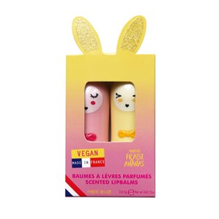 Bunny Lipbalm - Duo Gold California