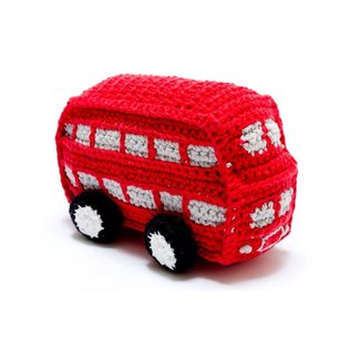 Crochet Red Bus