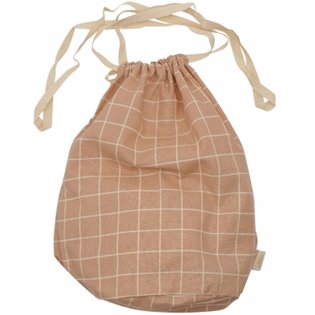 Haps Nordic Multi Bag Large - Rose Check