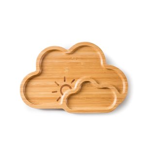 Bamboo Plate Cloud Nine