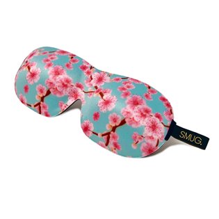 Sleep Smug Contoured 3D Blackout Sleep Mask - Cherry Blossom