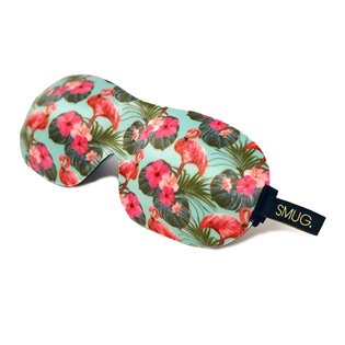 Sleep Smug Contoured 3D Blackout Sleep Mask - Flamingo