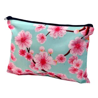 Sleep Smug Accessory Bag - Cherry Blossom Print