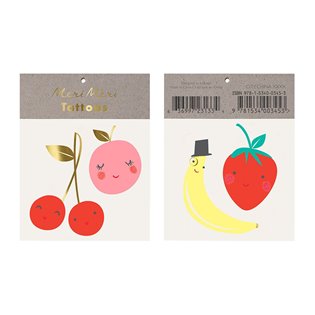 Happy Fruit Tattoos