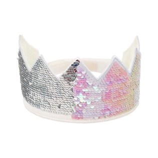 Reverse Sequin Party Crown