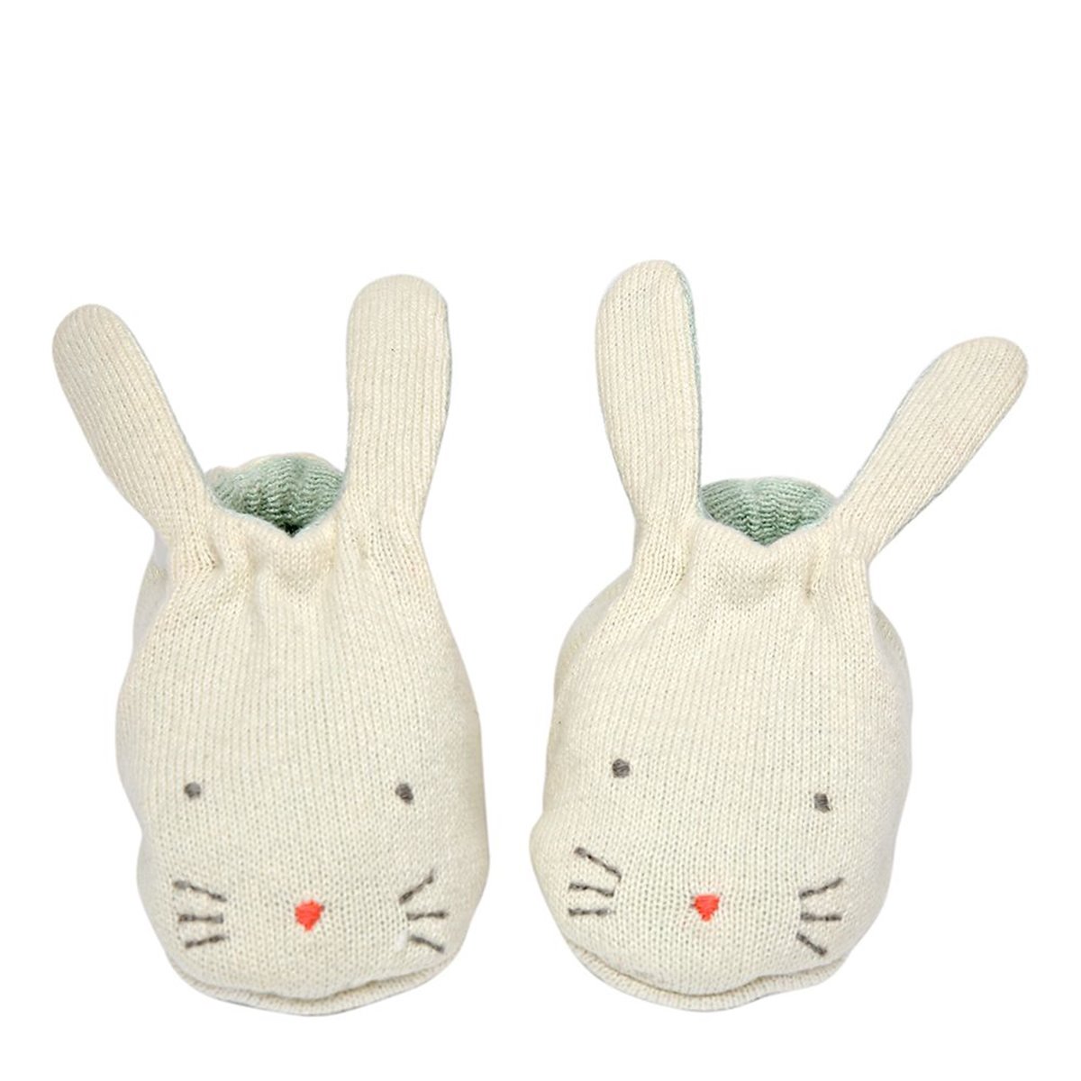 meri meri bunny booties