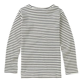 Stripes Long Sleeved Top - Black / White