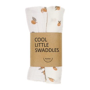 Cool Little Swaddles Set  - Marbella/Tonka