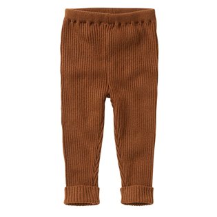 Knit Baby Pants - Pecan 