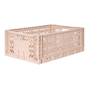 Aykasa Maxi Folding Crate - Milk Tea 