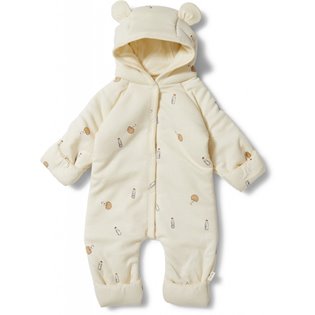 New Born Onesie with Hood Deux - Bon Appetit 