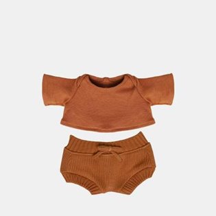 Dinkum Doll Snuggly Set -Toffee