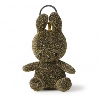 Miffy Corduroy Gold Keyring