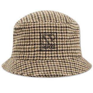 Bucket Hat - Green Noir Check