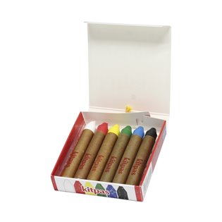 Kitpas Crayon Medium 6 Colours