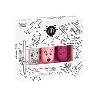 Nailmatic Kids Nail Polish - Las Vegas 3 Pack