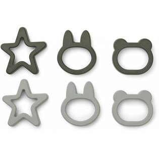 Andy Cookie Cutter 6 Pack - Hunter Green Mix 