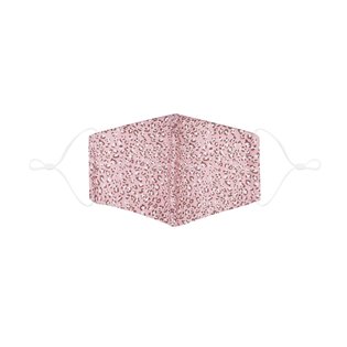 Adult Leopard Print Face Mask - Pink