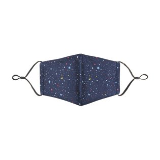 Adult Night Sky Face Mask - Navy