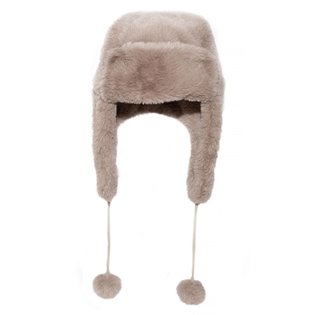 Teddy Fur Hat Brown 