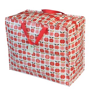 Red And White Dots Jumbo Storage Bag — Lost Objects, Found Treasures