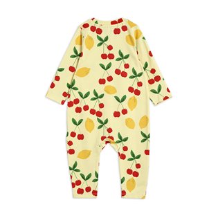 Cherry Lemonade AOP Jumpsuit - Yellow