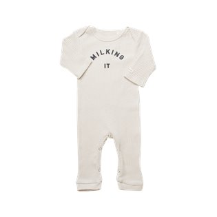 Sleepsuit Milking It ® Organic Oat Rib