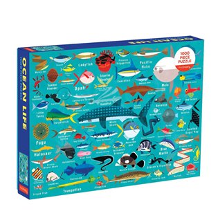 Ocean Life 1000 Piece Jigsaw Puzzle