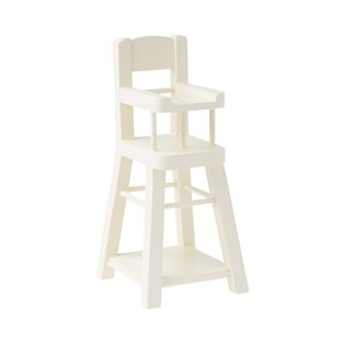 High Chair, Micro - White 