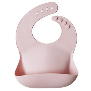 Silicone Bib - Blush